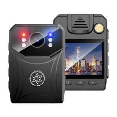 V6 Police Body Camera 1080P DVR Video Security Cam IR Night Vision Wearable Mini Camcorders Law Enforcement 18 Hours Recording