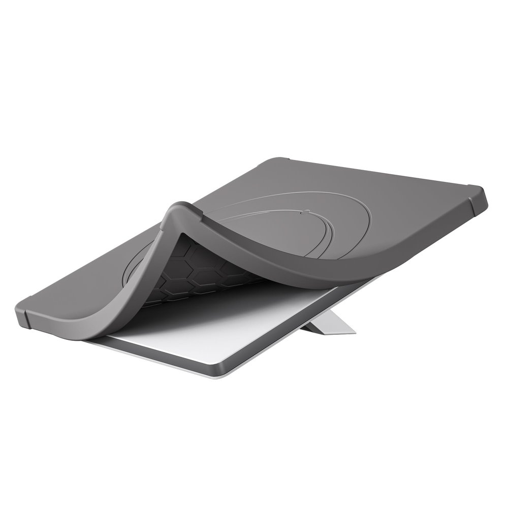 DAIERTEK Starlink Mini Protective Cover Case, Starlink Mini Accessories Silicone Protective Case Satellite Dish Waterproof & Anti-Scratch Cover Perfect for Outdoor Travel RV/Camping(Grey)