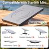 DAIERTEK Starlink Mini Protective Cover Case, Starlink Mini Accessories Silicone Protective Case Satellite Dish Waterproof & Anti-Scratch Cover Perfect for Outdoor Travel RV/Camping(Grey) view 2