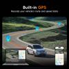 4K 3 Channel Dash Cam Front and Rear with Cabin, 4K+1080P+1080P Dash Camera for Cars, Free 128GB Card Included, Dash Cam with Night Vision, WiFi, GPS, APP Control, Parking Monitor, Loop Recording view 3