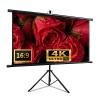 4:3 16:9 Projector Screen with Stand Tripod, Wall Mounting Cinema Screen for Home Theater Backyard Party Movie Nights(84"(4:3)) view 1
