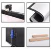 4:3 16:9 Projector Screen with Stand Tripod, Wall Mounting Cinema Screen for Home Theater Backyard Party Movie Nights(84"(4:3)) view 4