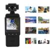 CHEOTIME 4K Digital Camera, WiFi Handheld Action Camera Rotatable Lens IP65 Water Proof Sports Camera Smart Image Stabilization for Travel Cycling Motorcycle Recording view 2