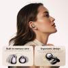 BEVCEFCC Clip-On Open Ear Earbuds, Bluetooth 6.0 Air Conduction Headphones, Ultra Lightweight Wireless Earphones for Running, Gym, Workouts, Office, All-Day Comfort view 3