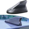 Shark fin Antenna Car Shark Fin Aerial Antenna for CX-5 SUV 2011-2017, ABS Material Fin Roof Aerial Auto Radio Aerials Signal with Adhesive Base(Carbon Fibre Look/D) view 1