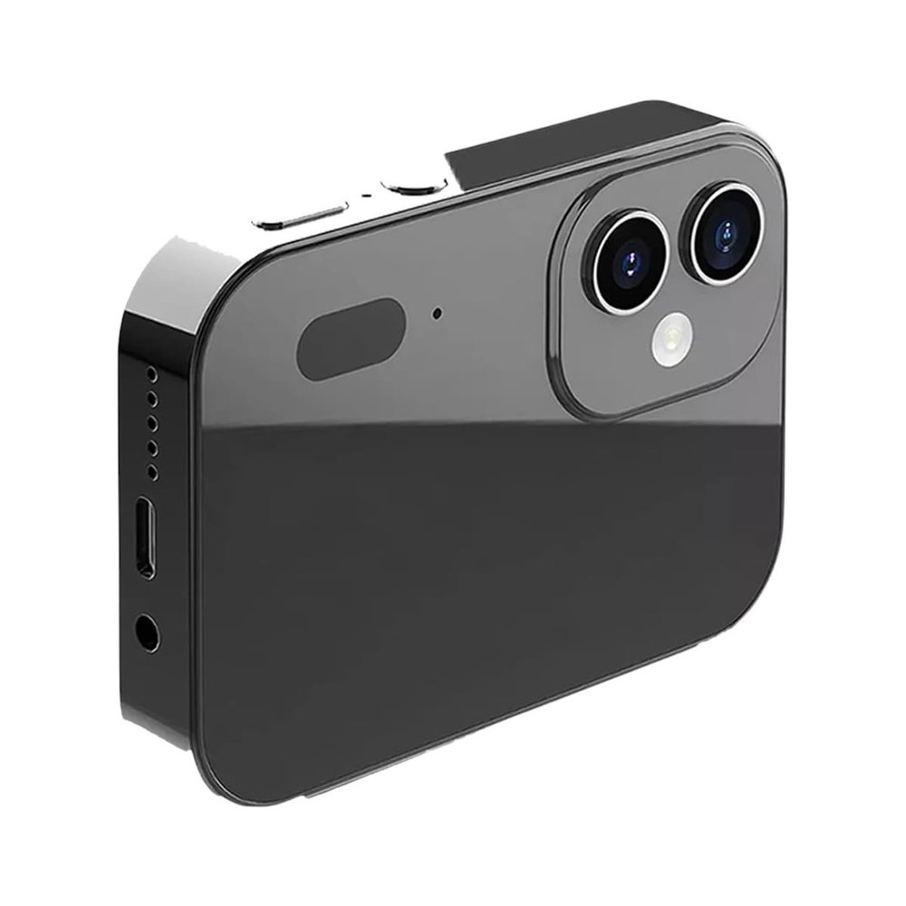128G 4K Digital Camera Night Vision Triple Lens HD 64MP 3Inch Touch Screen Entertainment Digital Camera OTG Transmission 3600mAh