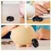 Xmas 50pcs Round Rubber Piggy Bank Stopper Replacement Plug view 3