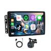 Laueily 10 inch Touch Screen Radio for GMC Acadia 2009 2010 2011 GPS Head Unit,Double Din Car Stereo for GMC Acadia Installation Kit with CarPlay/Android Auto,Bluetooth WiFi SWC+ Backup Camera,4G+64G view 1
