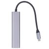 5 in 1 USB C Hub Adapter, USB C Hub Expander with 4K HD Multimedia Interface, Portable USB Splitter for Laptop Display, Multi Port Hub with USB30. and USB20. Ports, Compatible view 1
