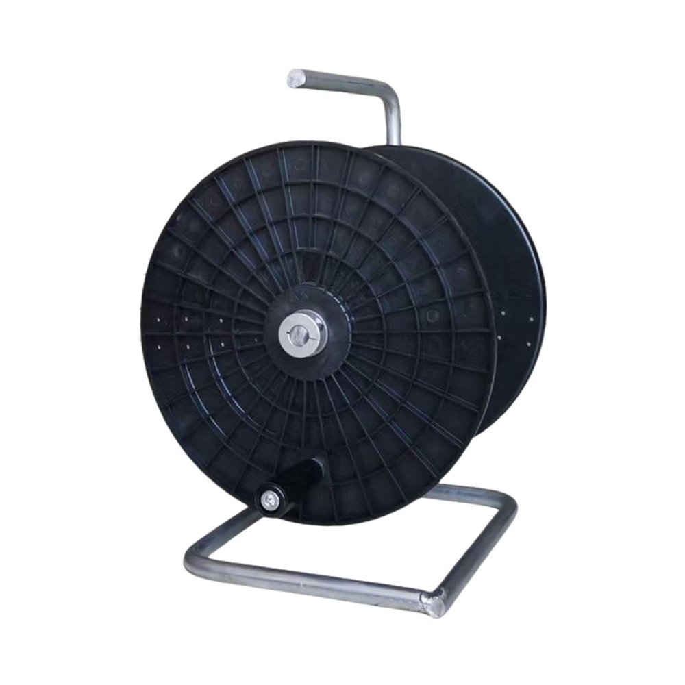 Cable Reel Cable Holder with Metal Stand Power Cord Reel for Backyard Workshop Rvs, S