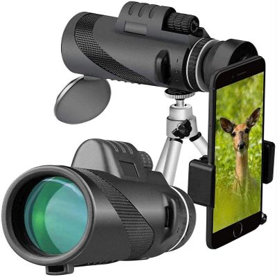 40x60 Monocular Telescope - High Definition, High Power for Adults with Tripod and Phone Adapter - Perfect for Bird Watching and Outdoor Activities