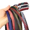 1Pc 1~10m Cable Sleeve Wrie Insulated Protection Wrap 4/8/12mm Flexible Braid PP Cotton + PET Yarn Harness Sheath Sleeve(Red White Grey,08mm,5 Meters) view 3