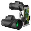40X60 High Power Monocular Telescope with Bak4 Prism & FMC HD - Waterproof, Smartphone Holder & Tripod Included, Ideal for Bird Watching and Camping view 1