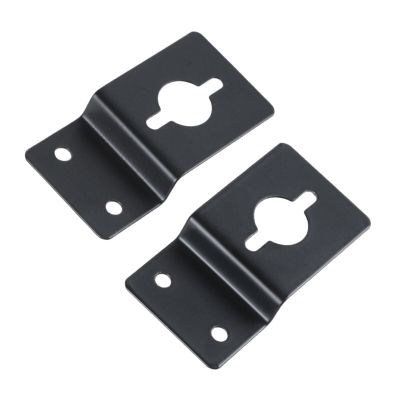Fryzzolum Speakers Wall Mount Brackets Set of 2 Iron Hanger Plate Rack for Surround Sound Systems Holds 33Lbs Holder