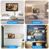 Wired Video Door Phone Apartment Intercom System,10 Inch Touch Monitor with 1080P doorbell,Support Fingerprints, RFID Cards,Passwords,Unlock Motion Detection for Home (2 Doorbell + 2 Monitor) view 4