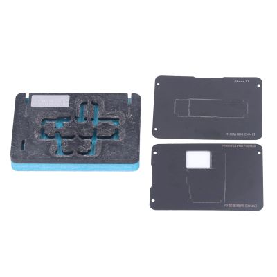 Middle Frame Reballing Platform BGA Electrical Accessories High Precision Durable Reballing Tool for 11 11 PRO 11 PRO MAX with Metal Positioning Column High Hardness Synthetic