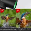 10-30x42 Zoom Monocular Telescope with Smartphone Adapter and Tripod - Perfect for Bird Watching, Hiking, and Camping view 2