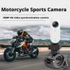 Body Camera, Thumb Action Camera, 1080p HD Video and Audio Recording Motorcycle Action Cameras for Sports (Sports Kit) view 2