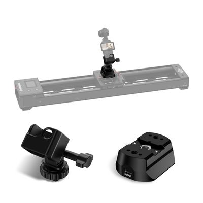 IFOOTAGE Pocket 3 Adapter for Shark Slider Nano 2, Integrating OSMO Pocket 3 and Shark Slider Nano 2 for 4 Axes Motions