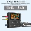 VHS to DVD Recorder, DVD Recorder with HDMI & AV Input, Convert VHS, VCR, Hi8 and Camcorder to DVD, USB, SD or HDD, No PC Needed, 4.3" LCD Preview, Phone Video/Photo to DVD/USB/SD/HDD App Copy view 2