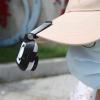 Camera Hat Mount Sports Cap Clip Bracket Multiple Angled Adjustable Brim Clip for GO Quick Release Cap for Camera view 2