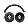 2-in-1 Silicone Case Cover for Beats Solo 4 & Solo 3 Headphones, Soft Sweat Earpad Covers & Zipper Headband Covers for Solo4 Solo3 Solo2 Accessories, Waterproof & Sweatproof Black view 1