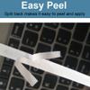 91331 White Plastic Label Tape Compatible with Dymo Letratag Label Maker Refill 12mm x 4m (1/2" x 13') Work with LT 100H 100T QX50 200B Labeler, 10-Pack view 4