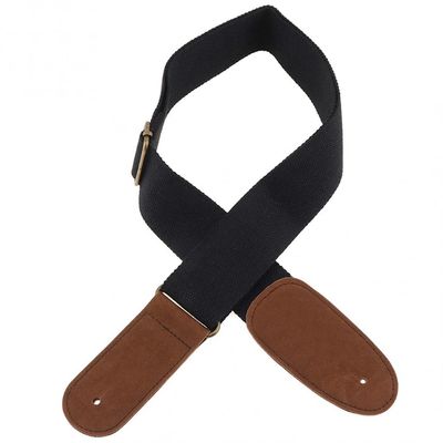 MVNOIRE Adjustable Cotton Guitar Strap Acoustic Electric Bass 3 Color Optional