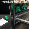 USB Bluetooth 5.1 Adapter for Desktop PC: Long Range 300FT Wireless Dongle with 5dBi Antenna Plug & Play for Laptop Windows 11/10/8.1, Pair BT Headphones/Headset/Speaker/Mouse/Keyboard/Printer view 3