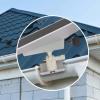 Fafeicy Satellite TV Dish Mounts Adjustable Gutter Bracket for Mini Dish with Aluminum Adapter view 2