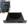 10" Rack Mount Bracket for Dell OptiPlex Micro PCs1U-Adjusted Micro PC Rack Adapter, Flush Fan-Grill Fit view 1