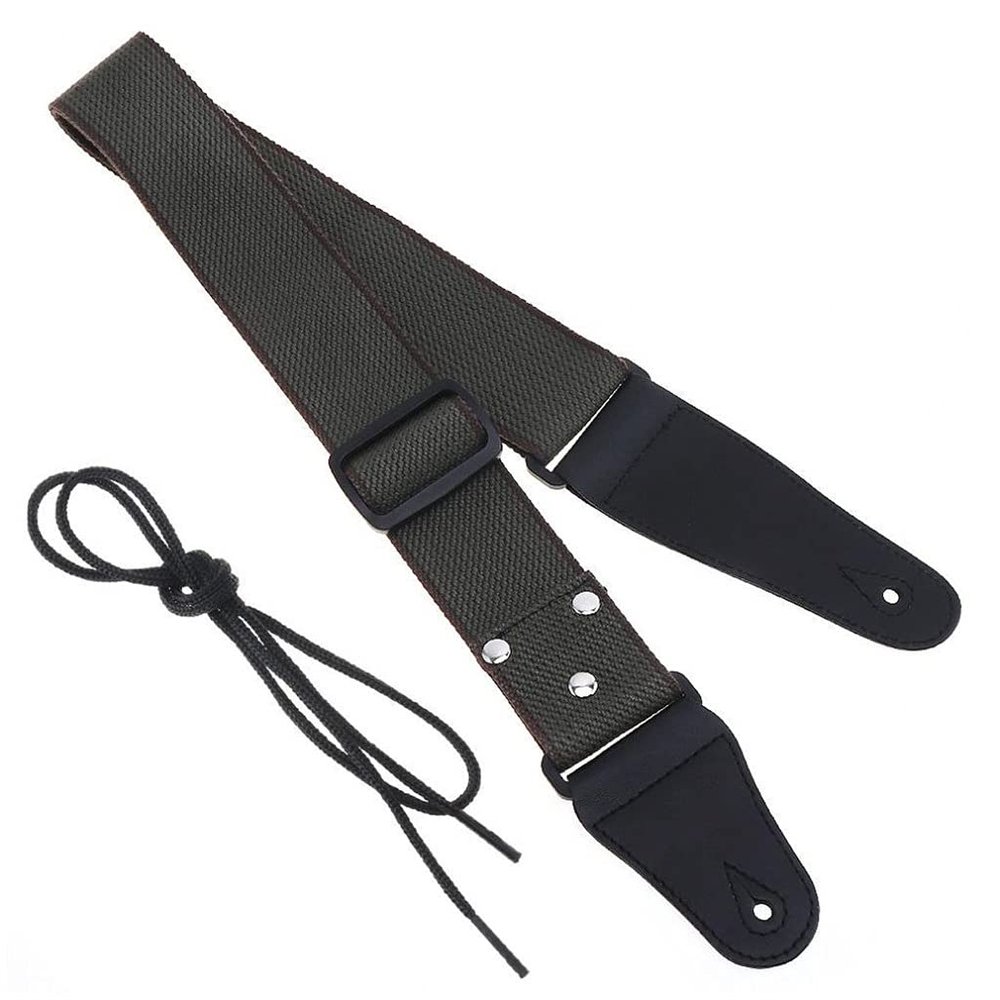 MVNOIRE Multi-Color Guitar Belt Adjustable Electric Strap Genuine Leather Acoustic Bass Accessories