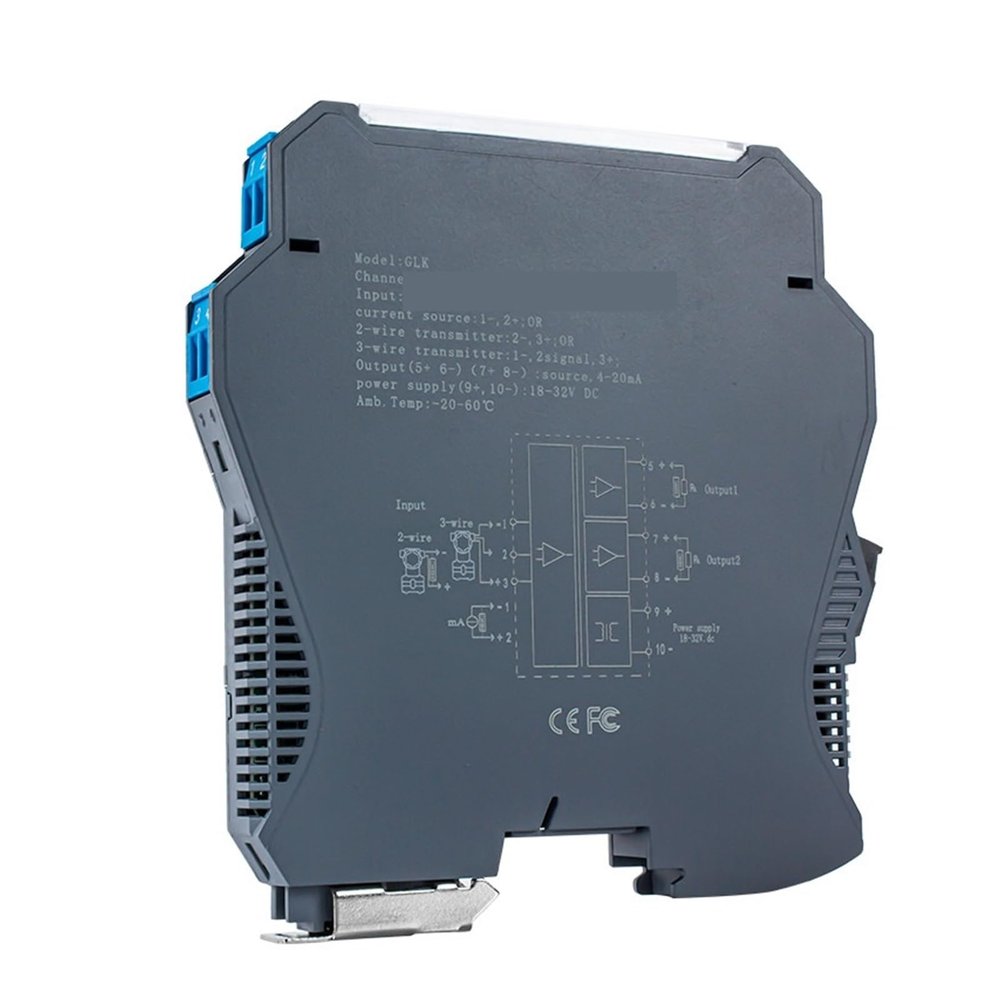 ONTYLTFP 1-5V to 0-10V 4-20mA 1-5V Analog Signal Isolator 1 in 1 Out DC24V(0-5V Output)