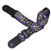 MVNOIRE Guitar Strap Weave Genuine Leather Ends- Woven Braided Adjustab for Bass Electric & Acoustic view 1