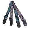 MVNOIRE Guitar Strap Weave Genuine Leather Ends- Woven Braided Adjustab for Bass Electric & Acoustic view 4
