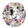 100Pcs Anime Stickers Pack Classic Anime Theme Stickesr for Water BottleVinyl Waterproof Decals for LaptopGuitarBumperSkateboardPhoneCarGifts for Adults/Kids/Teens(NA) view 2