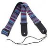 MVNOIRE Adjustable 75-130cm Ukulele Guitar Strap Cotton Leather Bohemian Sling Belt view 1