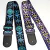 MVNOIRE Guitar Strap Weave Genuine Leather Ends- Woven Braided Adjustab for Bass Electric & Acoustic view 2