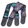MVNOIRE Guitar Strap Weave Genuine Leather Ends- Woven Braided Adjustab for Bass Electric & Acoustic view 3