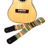 MVNOIRE National Printing Acoustic Folk Guitar Straps Adjustable Thickened Leather End Electric Bass Ukulele Belts view 3