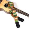 MVNOIRE National Printing Acoustic Folk Guitar Straps Adjustable Thickened Leather End Electric Bass Ukulele Belts view 4