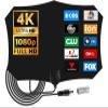 2026 TV Antenna for Smart TV Indoor for Long Range Reception and All Smart/Old TVs, Coaxial Cable view 1