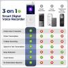 Digital Voice Recorder with Transcription to Text, Voice to Text Recorder with Voice Translation, Audio Recorder with Playback, Language Translator Device, No Subscription Needed, No Monthly fee view 2