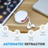 Automatic Cord Reel, 2026 Upgrade Retractable Extension Travel Cord Organizer, No More Tangled Cords Headphone Holder for USB Cables, Headset Cable, Data Charging (E) view 2