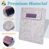 Caweet Protective Sleeve Case for 11 Kindle Scribe  Fits Colorsoft 1st Gen & 3rd Gen 2025 Release, Premium PU Leather with Foldable Stand, Glitter Purple view 4