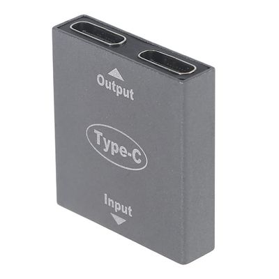 cunueae Type C Female to Female Adapter Dual USB C Port Hub Charger Power Distribution Adapter Splitter