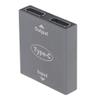 cunueae Type C Female to Female Adapter Dual USB C Port Hub Charger Power Distribution Adapter Splitter view 1