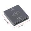 cunueae Type C Female to Female Adapter Dual USB C Port Hub Charger Power Distribution Adapter Splitter view 3