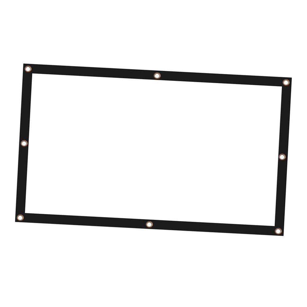 BESPORTBLE Portable Foldable Projector Screen HD Projection Movie Screen for Open-Air Theater Home Theater Classroom Office Conference Presentations
