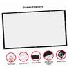 BESPORTBLE Portable Foldable Projector Screen HD Projection Movie Screen for Open-Air Theater Home Theater Classroom Office Conference Presentations view 3